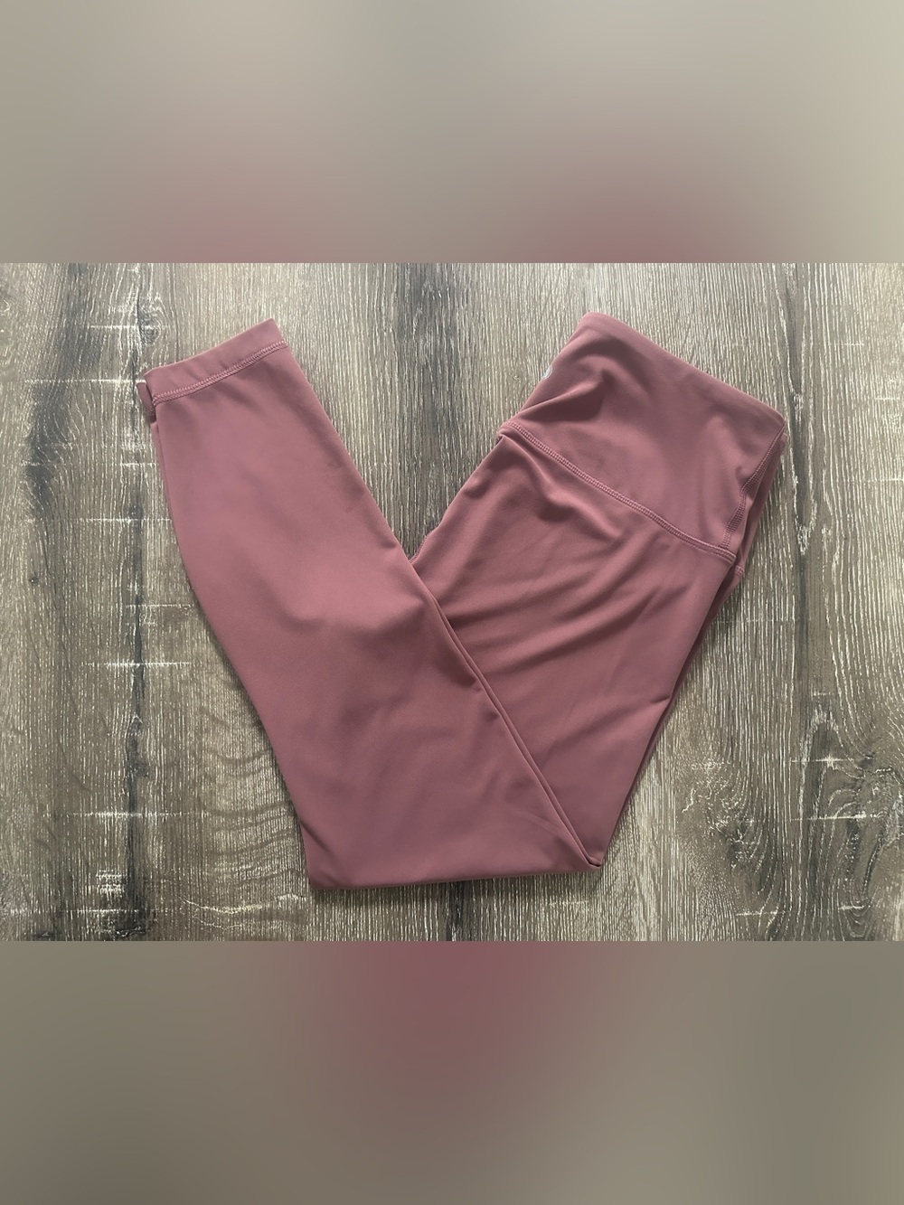 Yogalicious - Mauve High-Waist Leggings - Size Large